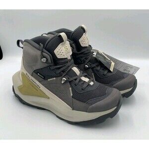 Salomon Nine Shark/Silver Cloud Elixir Mid Gore-Tex Hiking Boots Women Size 7.5